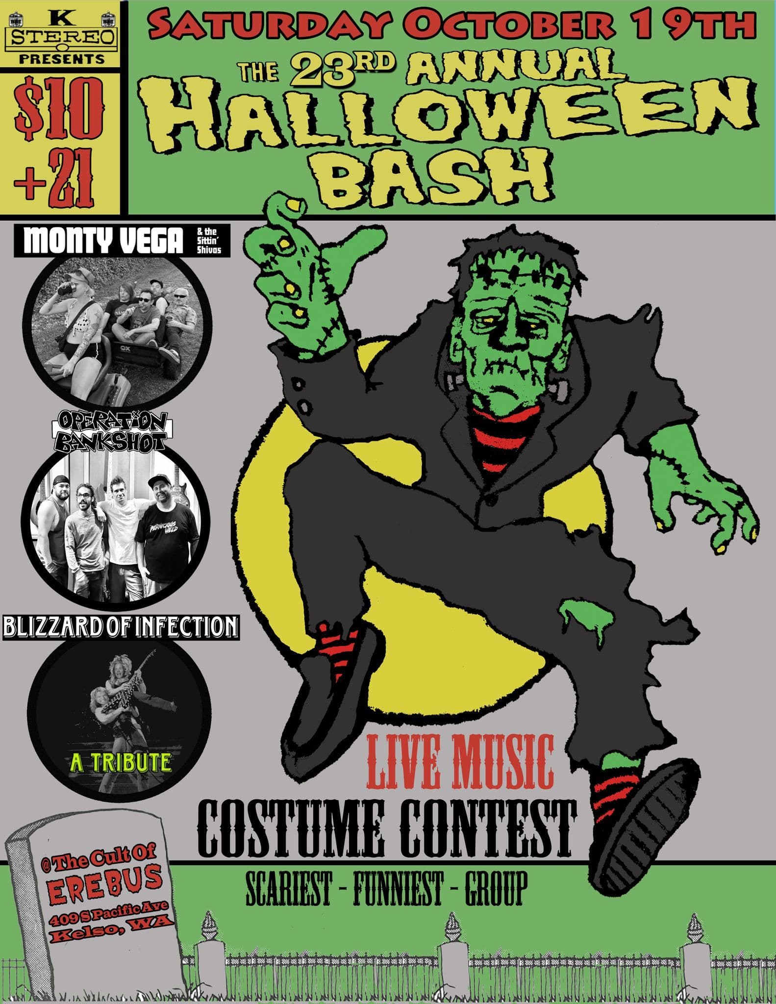 10/19: K-Stereo Presents the 23rd Annual Halloween Bash