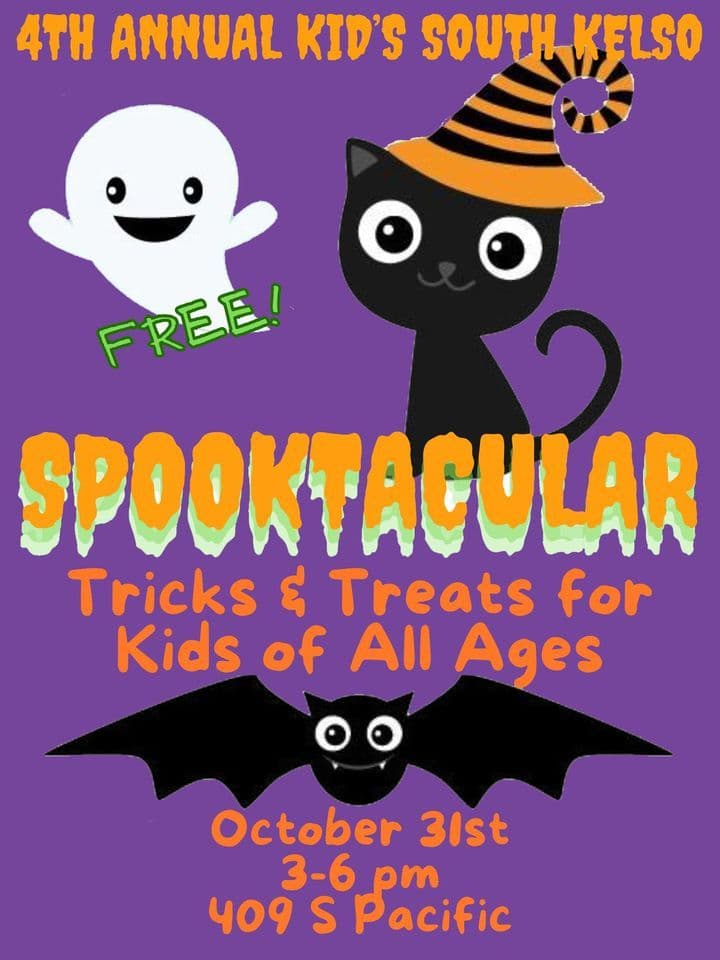 10/31: Kid's Halloween Spooktacular!! A FREE event for kids of All Ages